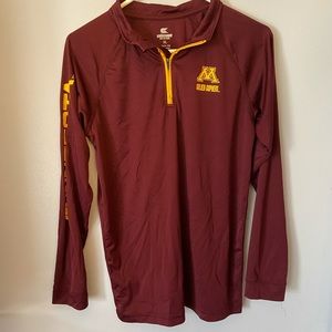 Minnesota Gophers quarter zip